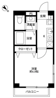 アンプルール フェール 上永谷【2階】の間取り