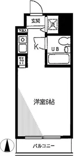 チクマビル【4階】の間取り