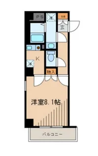 ステラ人形町【7階】の間取り