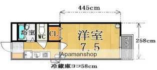 フレンドリーハウス新大宮【1階】の間取り