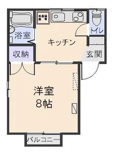 エクセルカウボーイ【1階】の間取り