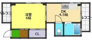 フライハイト朝倉【2階】の間取り