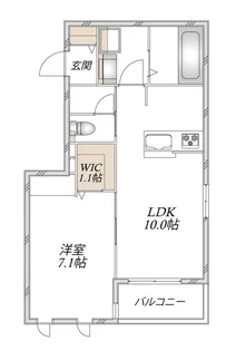 GREEN LEAF【2階】の間取り