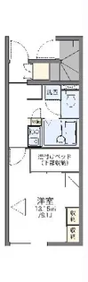 レオパレス富光II【1階】の間取り