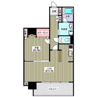 エコービル【3階】の間取り