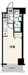グランフォース横浜関内【4階】の間取り