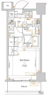DIPS十条仲原EAST【8階】の間取り