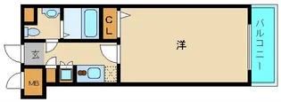 ダイナコートエスタディオ博多【10階】の間取り
