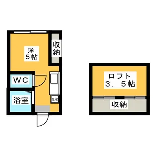 コーポミホ【2階】の間取り