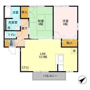 エスペランサ C【1階】の間取り
