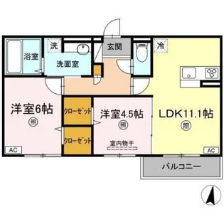 プリマベーラ【2階】の間取り