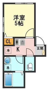 TocA新柴又【3階】の間取り