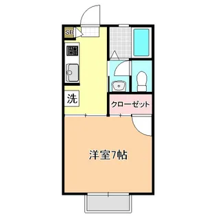 タウンコート【2階】の間取り