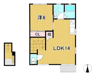 イル・ド・リシェス【2階】の間取り