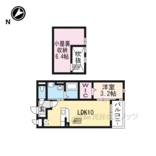 ノイアンソレイエ【2階】の間取り