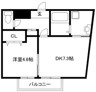 CASA MIA【1階】の間取り