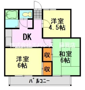 アイランドコーポ【1階】の間取り