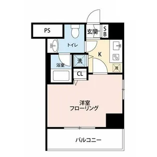 マイナビSTAY都立大学【3階】の間取り