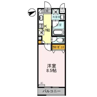 LA・FELICE【3階】の間取り