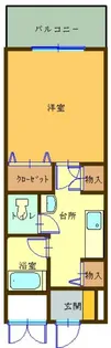 エル・ミオーレ東門【1階】の間取り