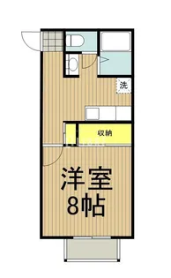 メゾンフルセ【2階】の間取り