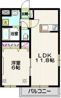 カサグランデM【1階】の間取り