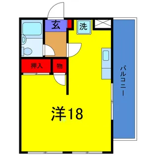 コーセーレジデンス【3階】の間取り