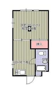 間野ビル【3階】の間取り