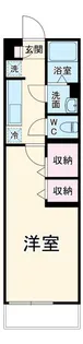 リブリ・ニューフィールII【1階】の間取り
