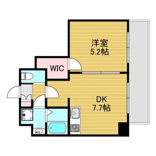 CREST TAPP新大阪【2階】の間取り