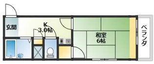 山脇ビル【4階】の間取り