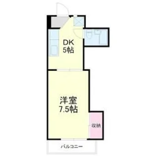 カーサ・ナカジマ【1階】の間取り