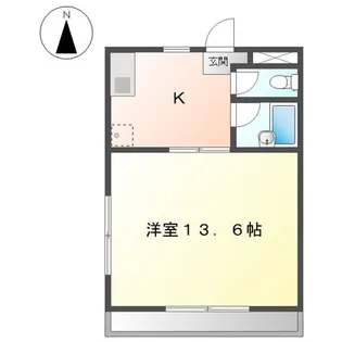 MYLIFE二本木【3階】の間取り