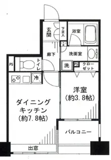 コンファーレ南阿佐ヶ谷【3階】の間取り