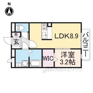 グレイス奥林A【2階】の間取り