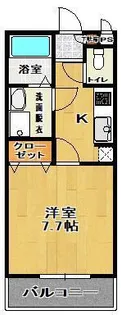アメニティーハウス郡山【1階】の間取り