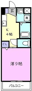 シンフォニー大園【3階】の間取り