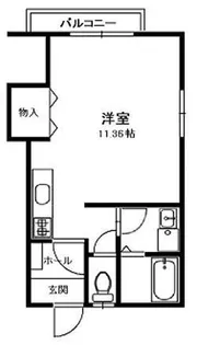 R.T.B みちた【1階】の間取り