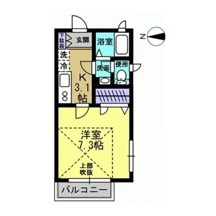 ル・レーヴェ【2階】の間取り