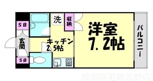 セジュールrinkuu【2階】の間取り