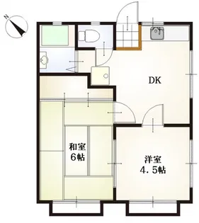 若狭ハイム【2階】の間取り