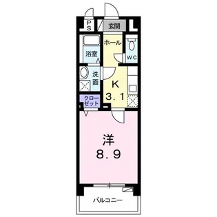 イーストヒル【2階】の間取り