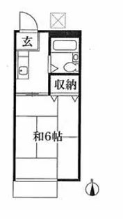 エクセル・プラザ【2階】の間取り