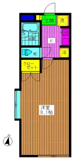 ブルーメン【1階】の間取り