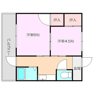 グレースマンション【1階】の間取り