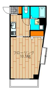 スウィーティーユー【2階】の間取り