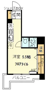 オールドコースト横濱【4階】の間取り