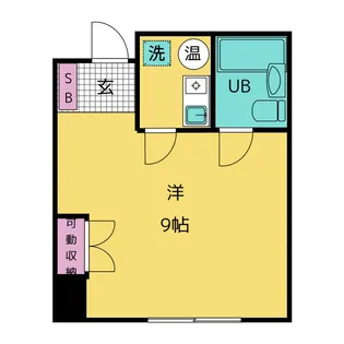 サウスレジデンス丸の内【5階】の間取り