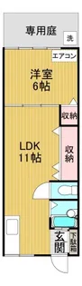 藤久ハイツ【1階】の間取り
