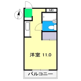 アーバンボックス【3階】の間取り